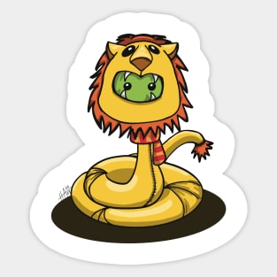 I’m really a Lion Sticker